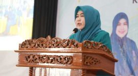 Ketua Tim Penggerak PKK Kabupaten Tanjung Jabung Barat Hj Fadhilah Sadat (pro)