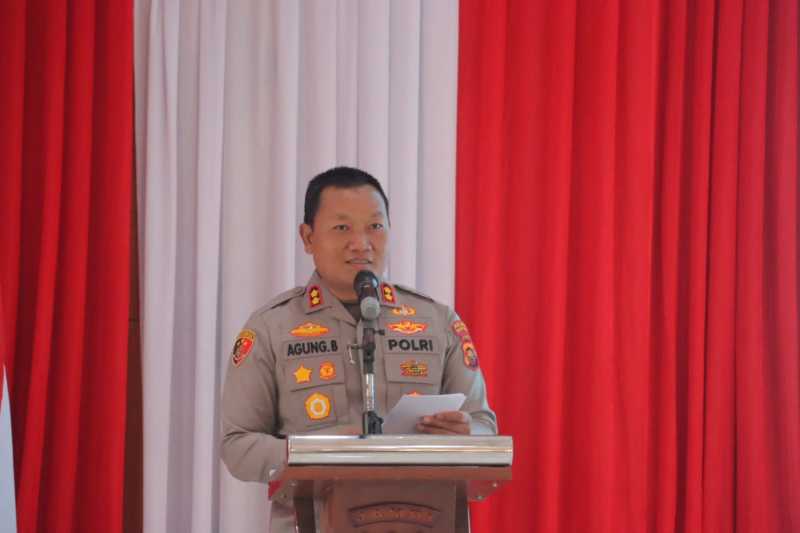 Kapolres Tanjab Barat Polda Jambi AKBP Agung Basuki (hms)