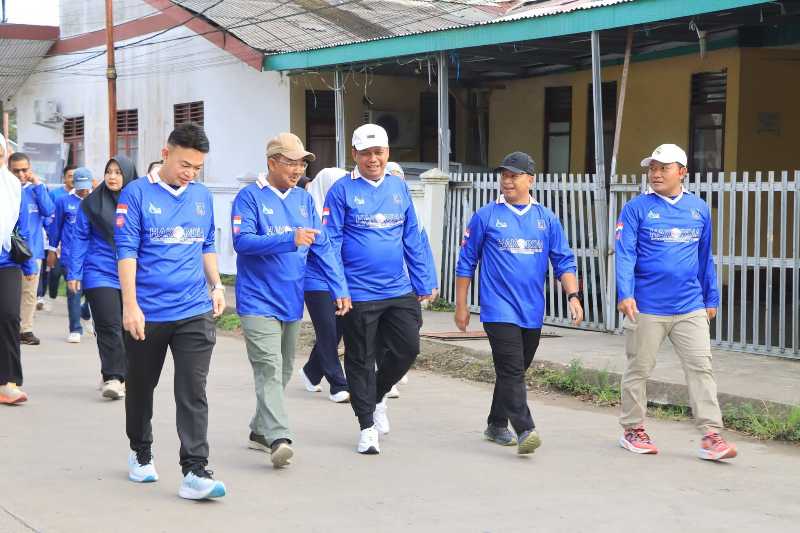 Bupati Anwar Sadat dan Wabup Katamso Bersama Unsur Forkopimda (pro)