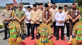Penyambutan Wakil Menteri Haji dan Umrah RI Dr H Dahnil Anzar (penrem042gapu)
