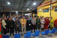 Wabup Katamso Bersama Forkopimda dan Umat Kristiani Disela Pengecekan Gereja (ist)