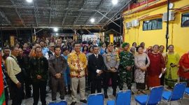 Wabup Katamso Bersama Forkopimda dan Umat Kristiani Disela Pengecekan Gereja (ist)