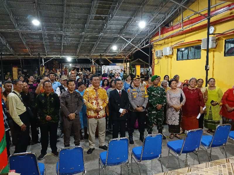 Wabup Katamso Bersama Forkopimda dan Umat Kristiani Disela Pengecekan Gereja (ist)