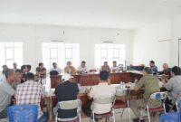 Kegiatan Rapat di Koperindag Tanjab Barat (ist)
