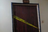 Kamar 208 Yang Ditempati Korban (ist)