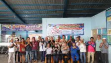Kapolres Tanjab Barat AKBP Ramadhanil Bersama Pengusaha, Sopir Speedboat, Kasatpolair Iptu Abdel Haris dan pihak Dishub (ist)