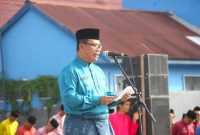 Wabup Katamso Pimpin Upacara HUT Ke-69 Jambi (pro)