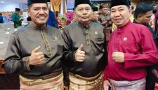 Ketua DPRD Tanjab Barat Hamdani Bersama Anggota DPRD Provinsi Jambi H Ikrom, Arpin Siregar (ist)