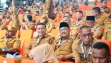Bupati Anwar Sadat dan Wabup Katamso Saat Menghadiri Rakornas di Sentul Bogor (pro)