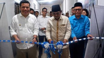 Bupati Anwar Sadat Didampingi Wabup Katamso dan Kadisporabudpar Angsori (FOTO : HMS)