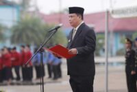 Wakil Bupati Tanjab Barat Katamso Bacakan Amanat Kepala BPIP (FPTO : HMS)