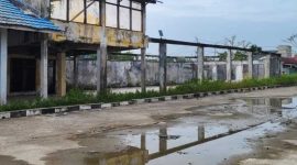 Kondisi Termina Tipe B di Desa Pembengis Kecamatan Bram Itam Kabupaten Tanjung Jabung Barat (ist)