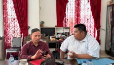 Plt Kadishub Tanjab Barat Agus Sumantri Bersama Anggota DPR RI Dapil Jambi Edi Purwanto (ist)