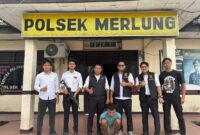 Pelaku Diamankan Aparat Kepolisian Sektor Merlung (hms)