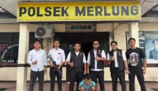 Pelaku Diamankan Aparat Kepolisian Sektor Merlung (hms)
