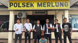 Pelaku Diamankan Aparat Kepolisian Sektor Merlung (hms)