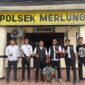 Pelaku Diamankan Aparat Kepolisian Sektor Merlung (hms)