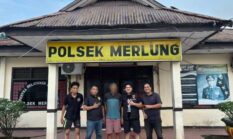 Polsek Merlung Ringkus Diduga ODGJ Penganiaya Cucu dan Kakek di Lubuk Terap