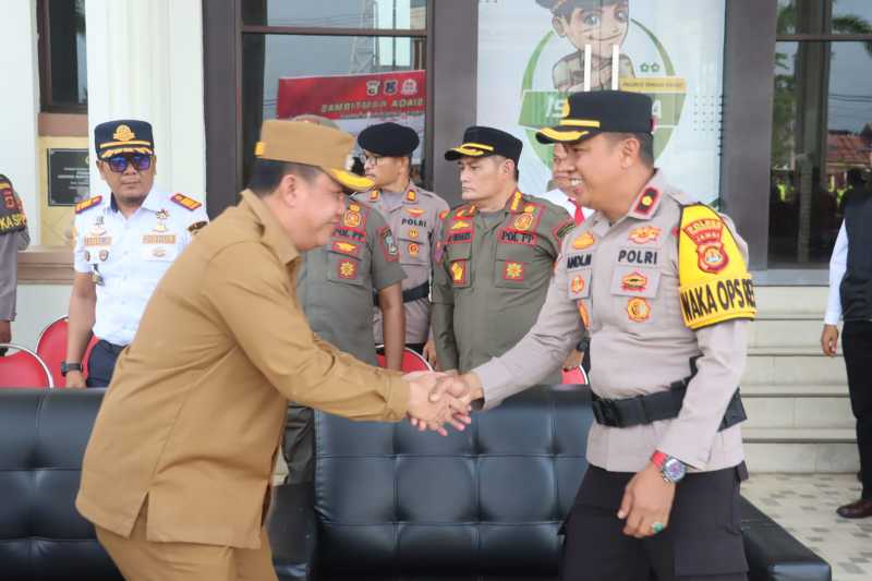 Kompol Andi Musahar Bersama Wakil Bupati Katamso (hms)