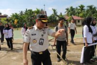 Lapas Kuala Tungkal Rayakan HBP ke-62 dengan Aksi Bersih di Pondok Pesantren At-Tibyan 
