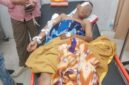 Fahri Saat Mendapatkan Perawatan di IGD RSUD KH Daud Arif Kuala Tungkal Minggu (10/5)
