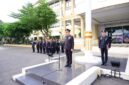 Wakapolda Brigjen Pol Benny Ali pimpin Upacara Hari Lahir Pancasila (FOTO : HMS)