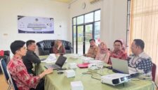 Pertemuan Perwakilan Lintastungkal.com Dengan Pihak Kepala Kantor Pertanahan Tanjab Barat Egi Metri Wilda dan Staff (Dok : BPN)