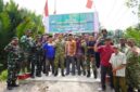 Dandim 0419/Tanjab Letkol Inf Zulhiardi, S. IP., M. Han dan Perwira Kodim, Kades Serta Masyarakat (pentjb)