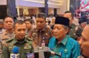 Brigadir Jenderal TNI Parluhutan Marpaung, S. IP., M. Han Bersama Wagub Drs H Abdullah Sani, M. Pd. I 