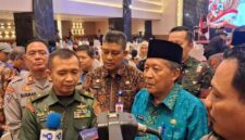 Brigadir Jenderal TNI Parluhutan Marpaung, S. IP., M. Han Bersama Wagub Drs H Abdullah Sani, M. Pd. I 