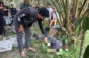 Personel Polsek Merlung Melakukan Olah Tempat Kejadian Perkara (TKP)