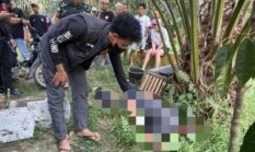 Polsek Merlung Evakuasi Jenazah Pria yang Meninggal di Kebun Sawit