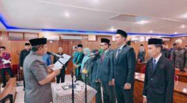 Pelantikan dan Pengambilan Sumpah Jabatan Pejabat Manajerial di Lingkungan Pemerintah Kabupaten Tanjung Jabung Barat (ist)