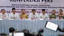 Konferensi Pers, Menter Nusron Wahid Menegeaskan Tidak Membuka Lahan Dengan Dibakar (ATR/BPN)
