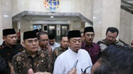 Menteri ATR/Kepala BPN Nusron Wahid Dijumpai Awak Media (ATR/BPN)