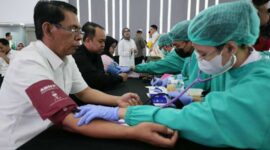 Gelar Aksi Peduli Sesama, Kementerian ATR/BPN Selenggarakan HANTARU Peduli Lewat Donor Darah