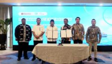 Pemkab Tanjab Barat dan ASDP Teken MoU Kerja Sama Retribusi Pelabuhan Penyeberangan Kuala Tungkal