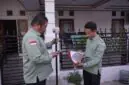 Petugas Saat Melakukan Pengukuran Bidang Tanah (ATR/BPN)