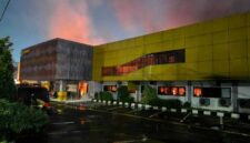 Kebakaran Kantor Pertanahan Karawang 