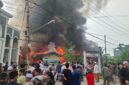 Kondisi Kebakaran di Jalan Diponegoro