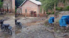 Kondisi Air di Salah Satu Rumah Warga Desa Tanjung Tayas (Dok BPBD)