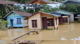 Kondisi Pemukiman Warga di Kuala Dasal (ist)