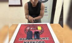 Polres Tanjab Barat Amankan Pengedar Sabu di Tebing Tinggi