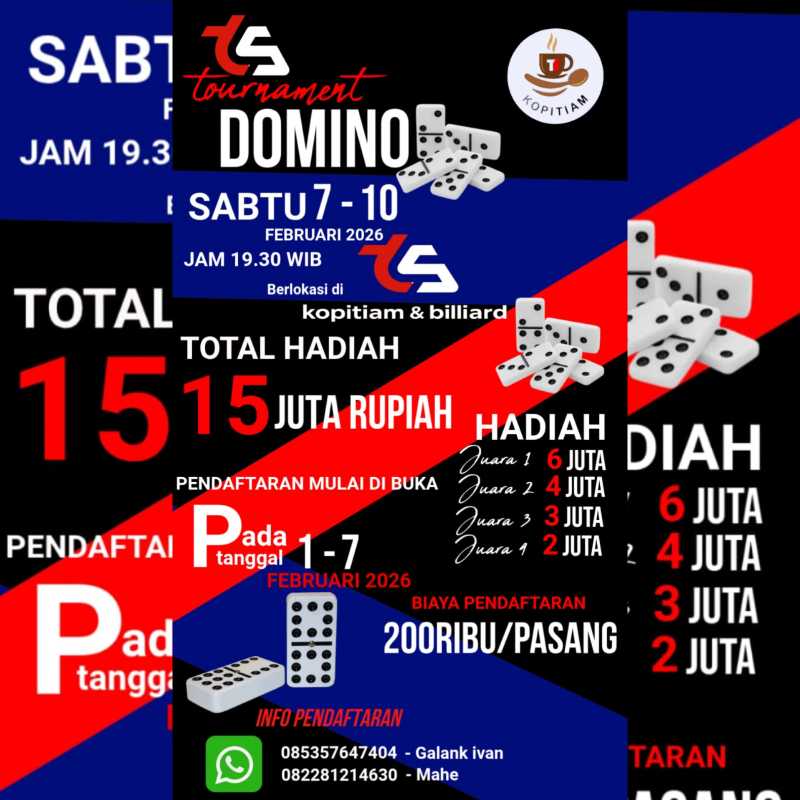 Desain Grafis TS Kopitiam & Billiard 