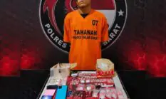 Satresnarkoba Tanjab Barat Gerebek Rumah di Desa Lumahan, Amankan Puluhan Paket Sabu