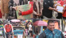 Kegiatan Balap Becak (ist)