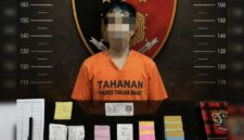 Pelaku dan Barqng Bukti Yang Diamankan (HMS)