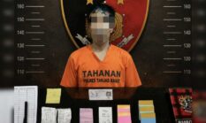 Komitmen Berantas Judi, Polres Tanjab Barat Tangkap Pelaku Togel di Desa Suban