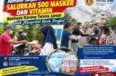 Pembagian Masker dan Vitamin 