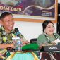 Didampingi Ketua Persit KCK Cabang XXVI Ny Trias Zulhiardi, Dandim 0419/Tanjab Letkol Inf Zulhiardi Berikan Pengarahan Perdana (pentjb)